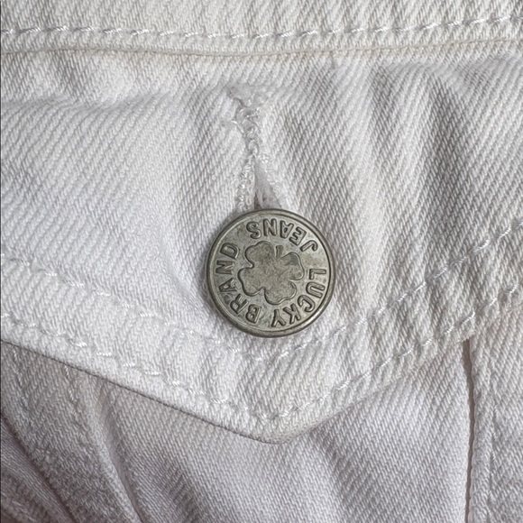 Lucky Brand White Denim Jacket - Picture 4 of 6